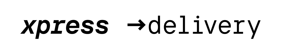 Xpress Delivery Logo